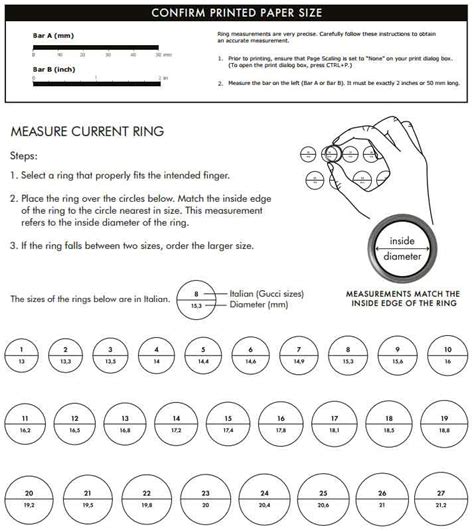 gucci ring size measurement|gucci ring size guide.